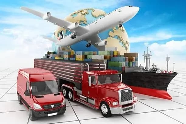 Global, bus, aeroplane and etc. image
